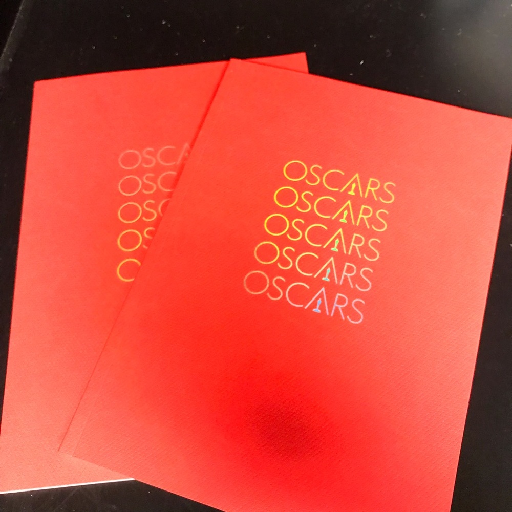 Oscar program books 2019